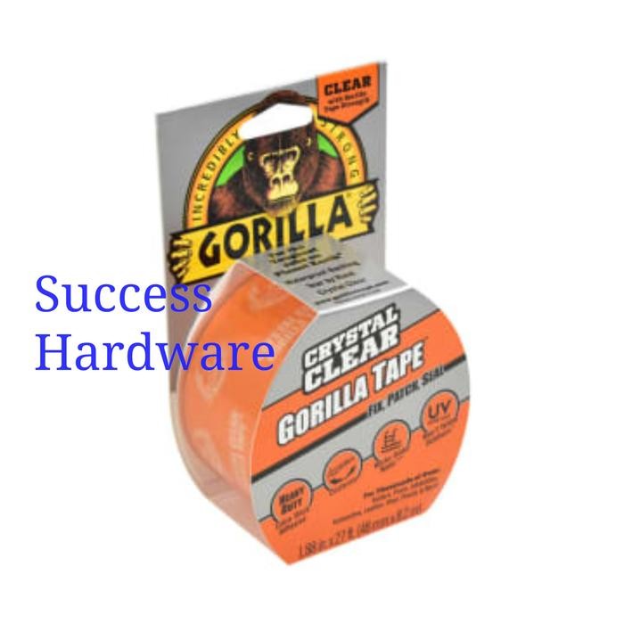 

Toso - Gorilla Isolasi Heavy Duty Clear 48 Mm Strong Tape Crystal 1.88 Inc Cl