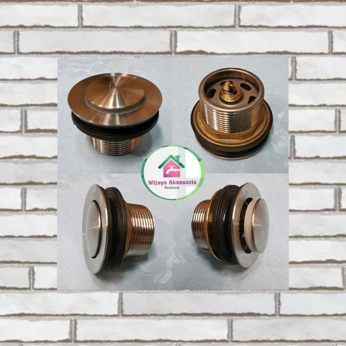 Kepala Afur Bathtub Stainless/Afur Bathtub Injak