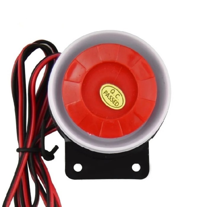 220v Buzzer Alarm Tweeter Anti-theft Alarm Piezoelectric Siren