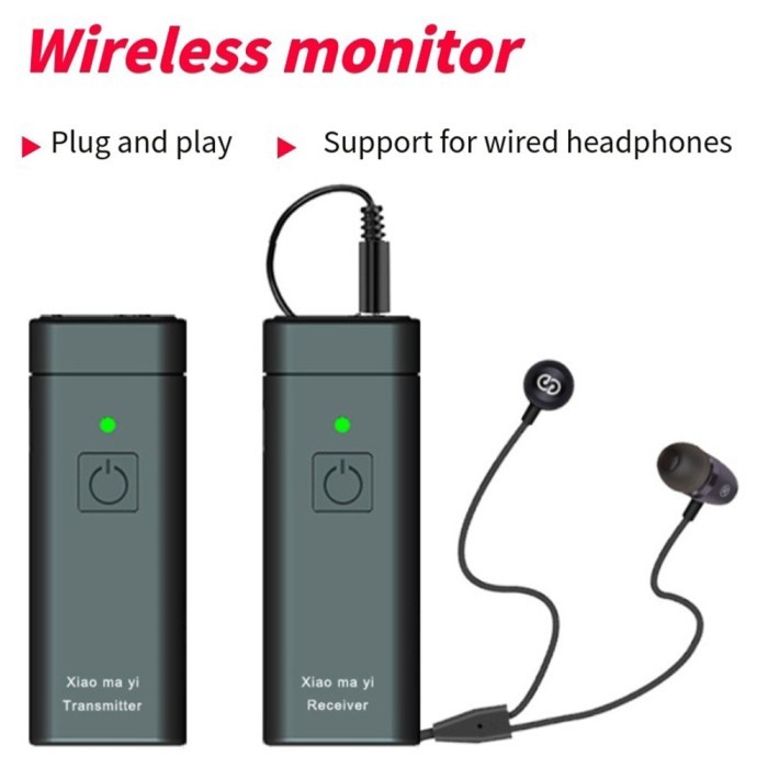 UHF Wireless In-Ear Monitor System Professional Digital Sound Stage
