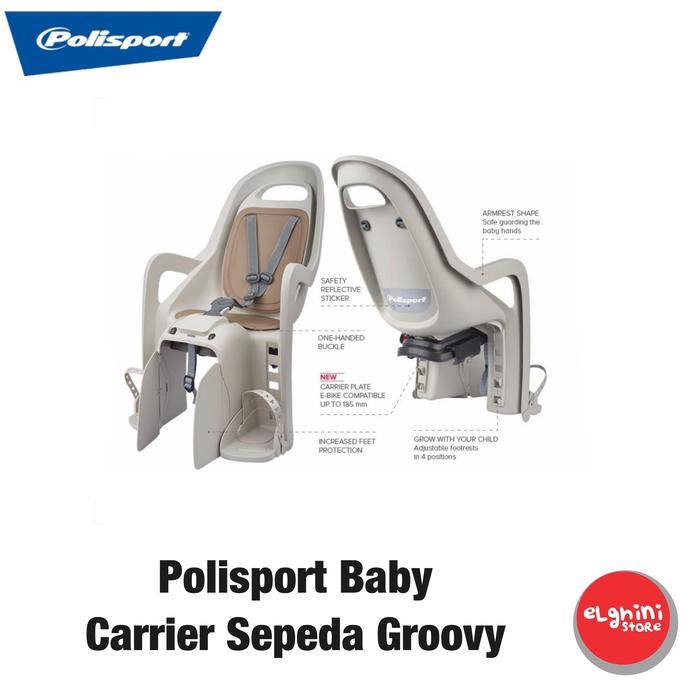 Polisport Baby Carrier Sepeda Groovy