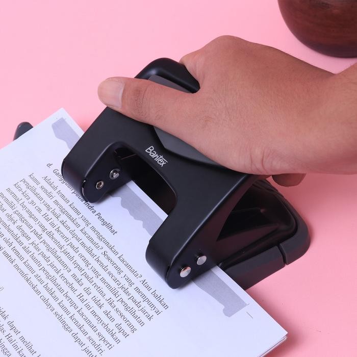 

Toso - Bantex Pembolong Kertas 2 Lubang / Punch Muat 25 Lembar Dengan Soft Touch Locking System