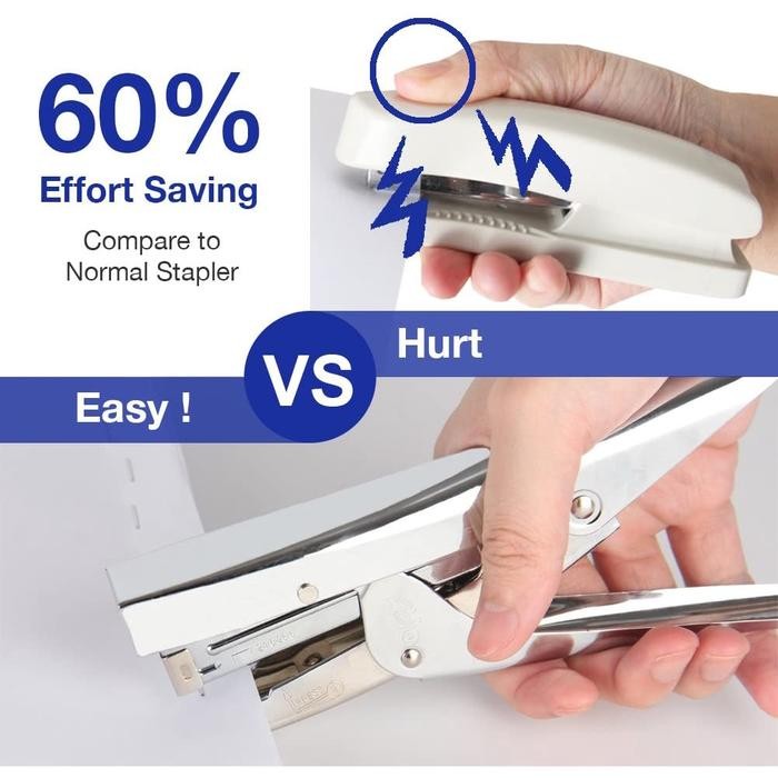 

Toso - Ori!Kw-Trio 5160 Metal Plier Stapler! Isi! Stapler Karton/Staples Long Reach Made In Taiwan