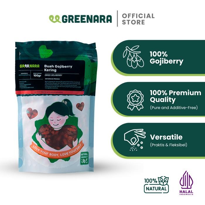 

Greenara Gojiberry Kering 100gr