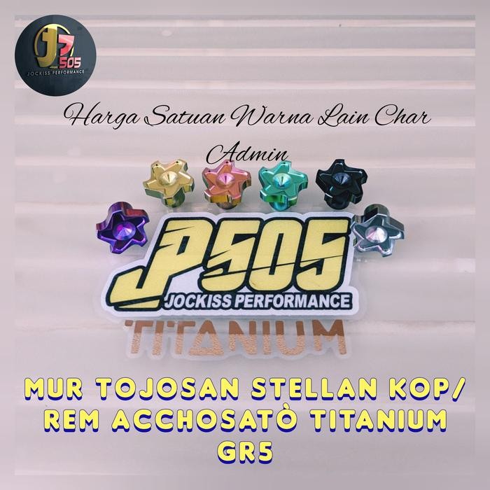 MUR ADJUSTER KOPLING/REM ACCHOSAT TITANIUM GR5