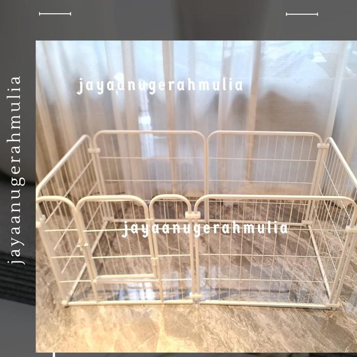 kandang pagar pager anjing hewan besi pagar anjing diy smart fence cage dog cage kandang hewan besi