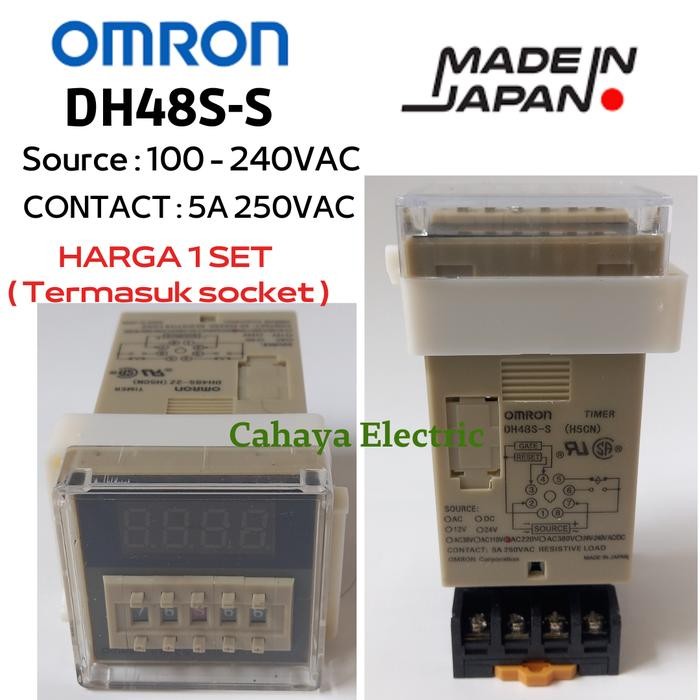 Timer Digital Omron Dh48S S