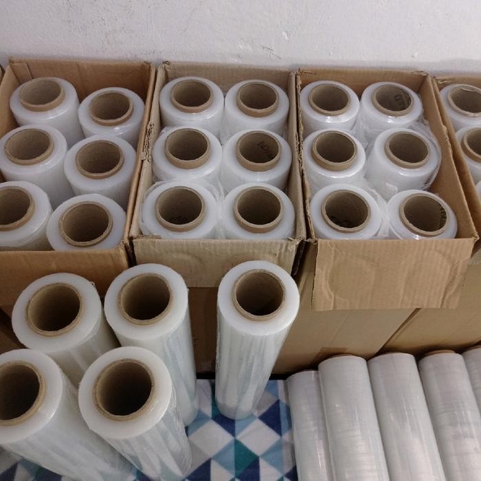 

Aman - Plastik Wrapping Stretch Film 17Micron 50Cm 170Meter Plastik Reping
