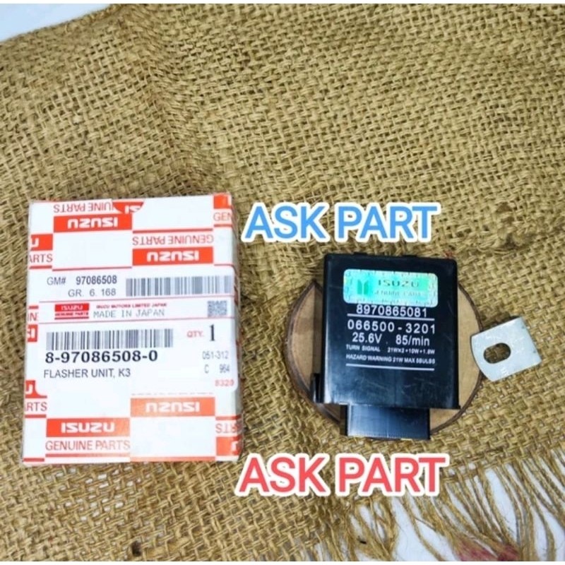 FLASHER FLASER SEN SEIN KAKI 3 ELF NHR NKR 71 NKR71
