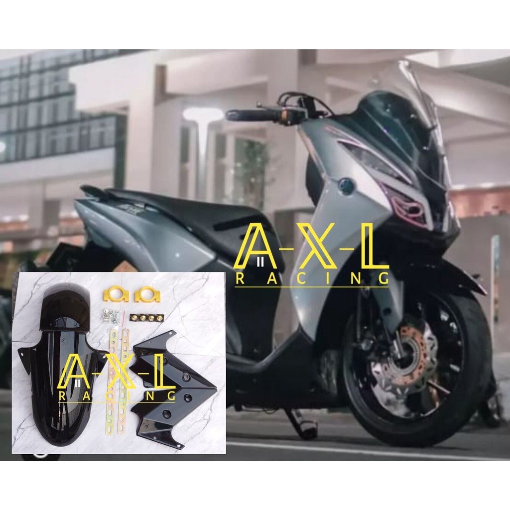 SPAKBOR DEPAN YAMAH LEXI SLEBOR YAMAHA LEXI