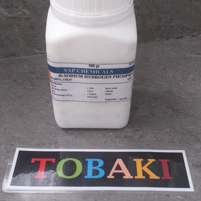 di-sodium hydrogen phospate Na2HPO4 dinatrium hidrogen fosfat 500 gram