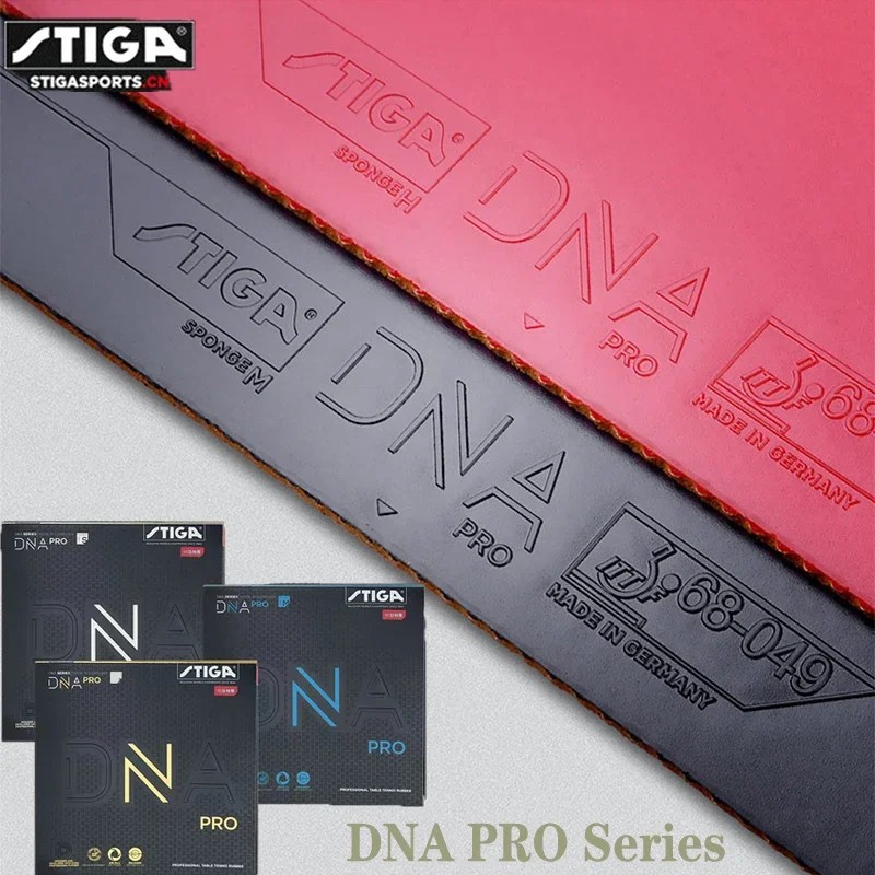 Original Stiga Dna Pro M / H / S Table Tennis Rubber Pimples-In Internal Powerful Ping Pong Rubber