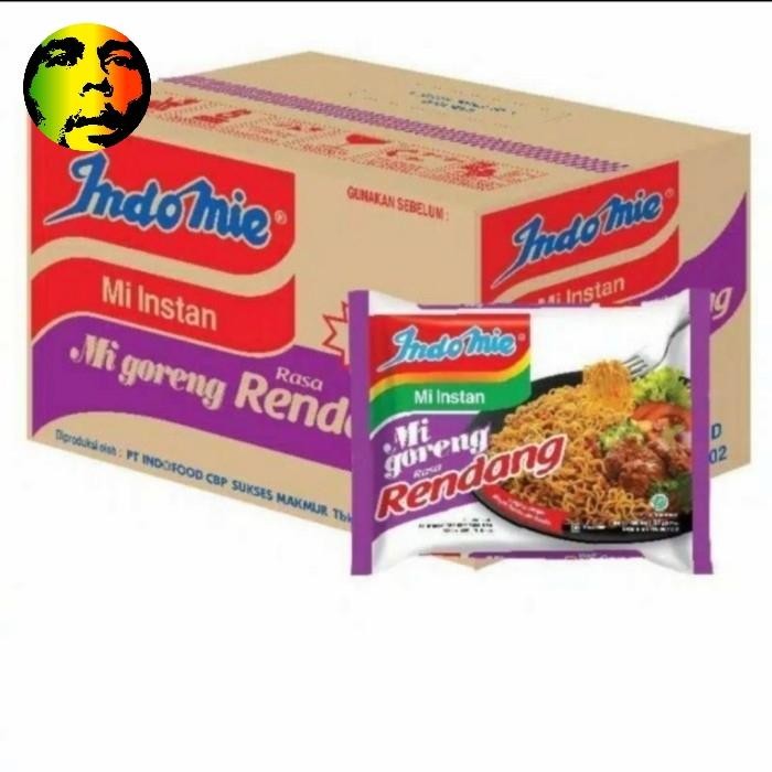 

Ready JT Indomie goreng rendang karton isi 40 bungkus Noodles Food