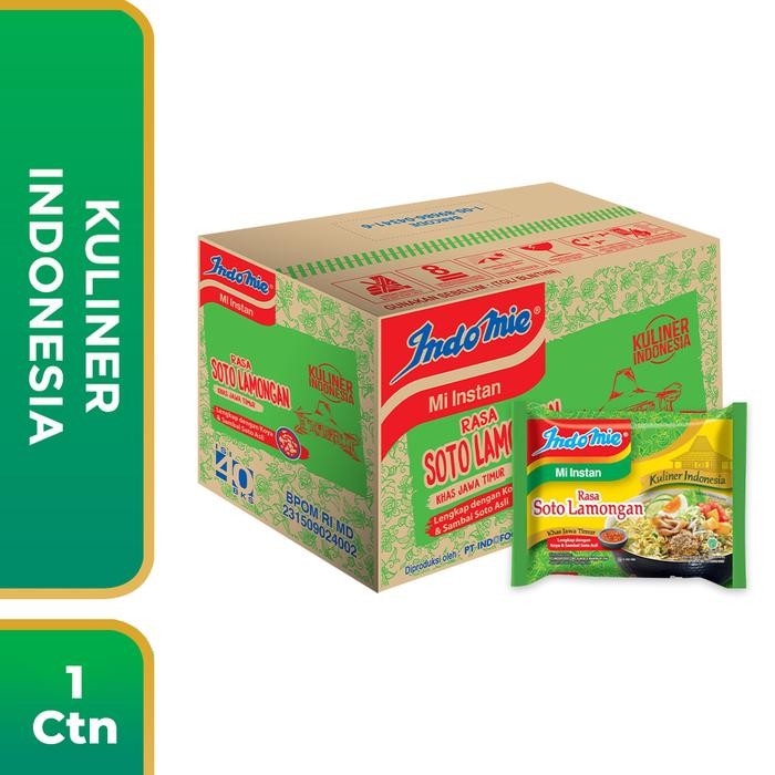 

Ready JT CTN - Indomie Soto Lamongan 80 Gr