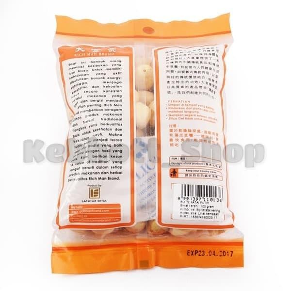 

SALE !!! RICH MAN BRAND LOTUS SEEDS 100GR RICHMAN BIJI TERATAI PUTIH KERING READYY