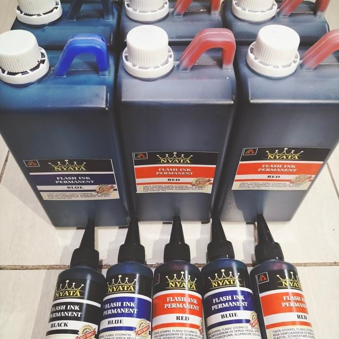 

TINTA STEMPEL OTOMATIS/FLASH PERMANENT,UNTUK MEDIA PLASTIK .DLL