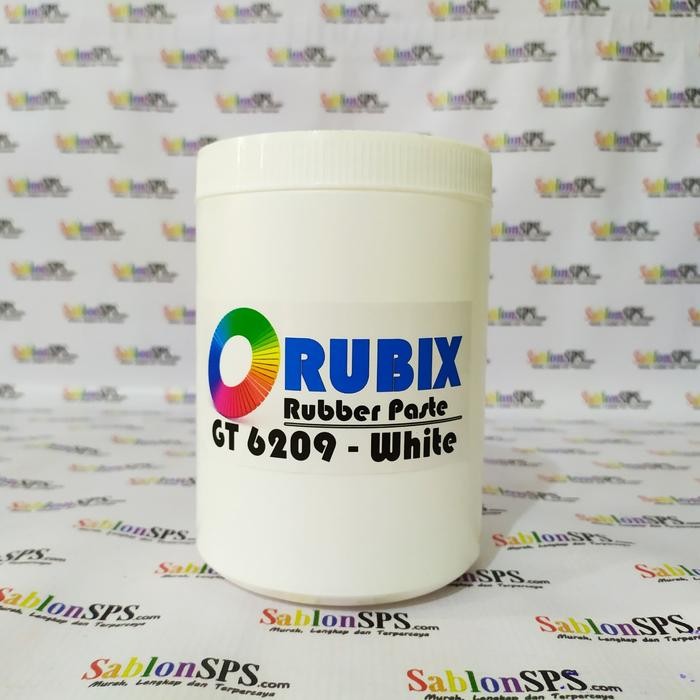 

TINTA RUBBER SABLON SPANDEK KILAP GT 6209 WHITE STRETCH RUBBER 1KG