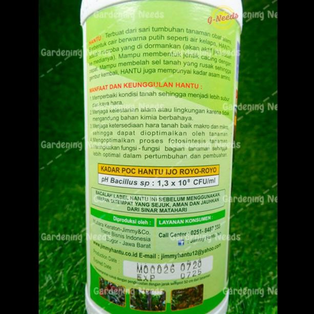 Pupuk Hantu / POC Hantu Ijo Royo-Royo / Teknologi Jimmy Hantu 1000ml