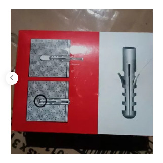 Fischer S8 Tanpa Skrup Fisher Baut Viser S8 Tanpa Baut 1 Kotak +- 100 Pcs Visher Dinding S8