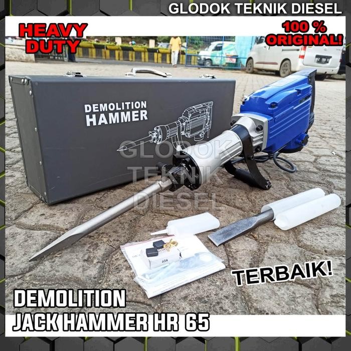 JACK HAMMER MESIN BOBOK DRILL BETON ASPAL BATU MESIN BOBOK RSK PH 65