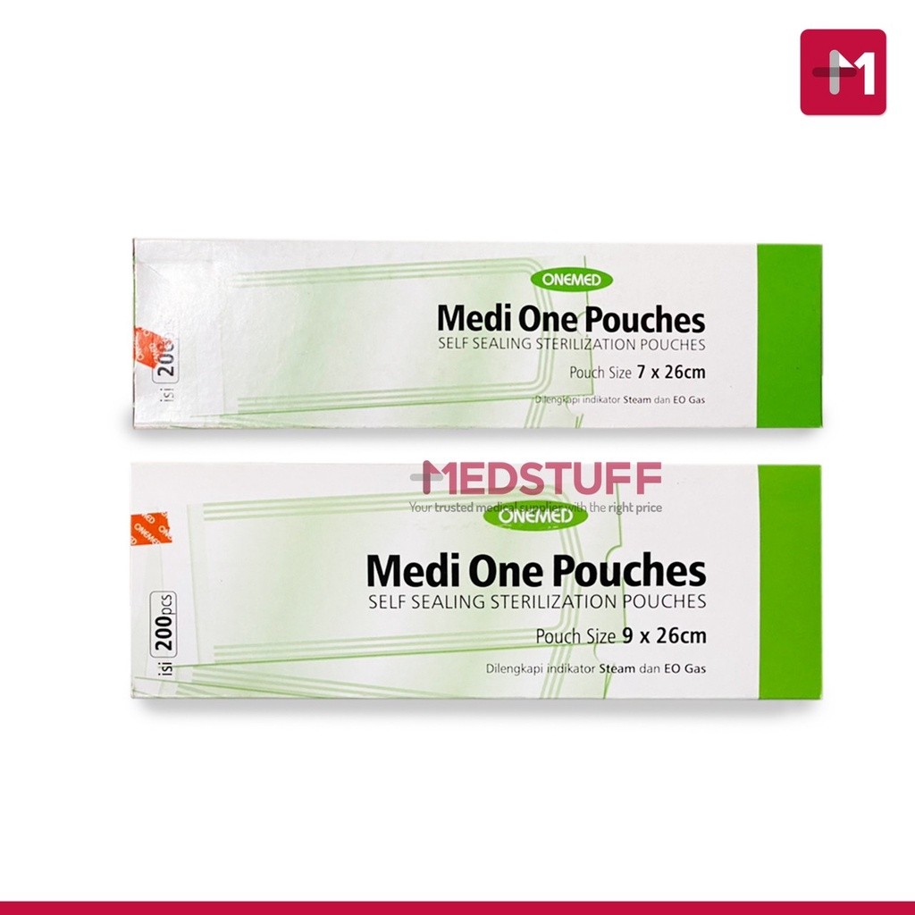 Sterile Pouch Medi One Steril Pouches Plastik Sterilisasi Instrumen