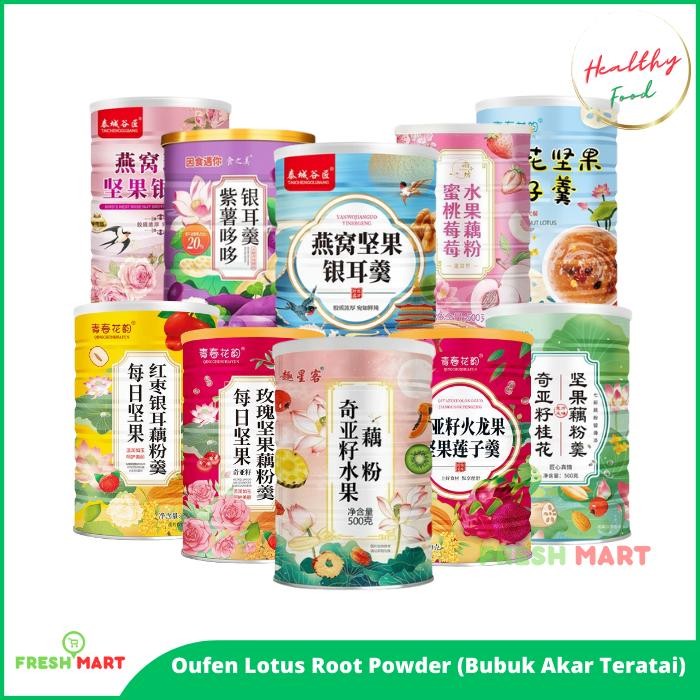 

Ou Fen Lotus Root Powder Halal Original / Bubuk Akar Teratai New