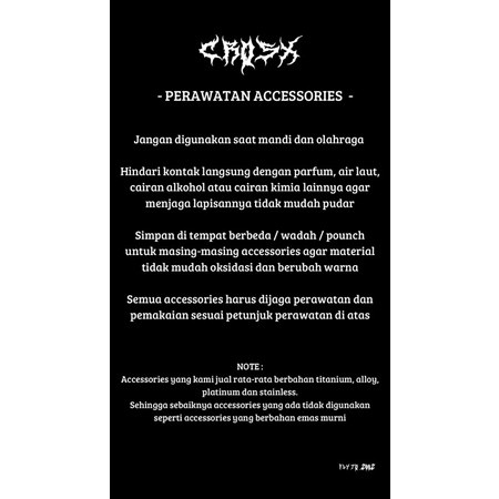 INDEPENDENT CROSS RING / SKULL RING SKULL / CROSS RING ROYAL RING KNIGHTS RING CINCIN KERAJAAN