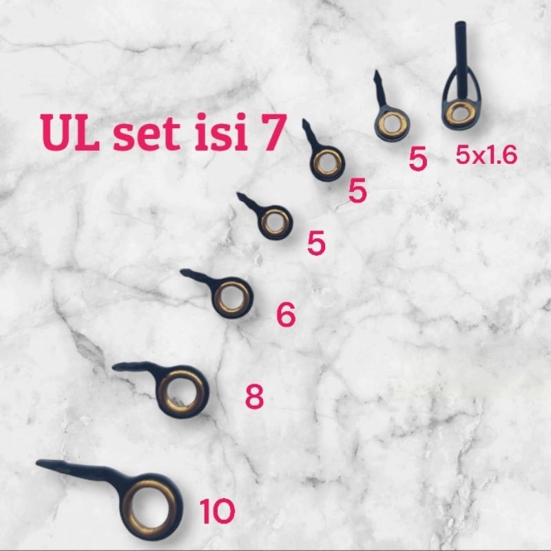 Ring Joran UL Black Gold 7/5 / Custom Joran