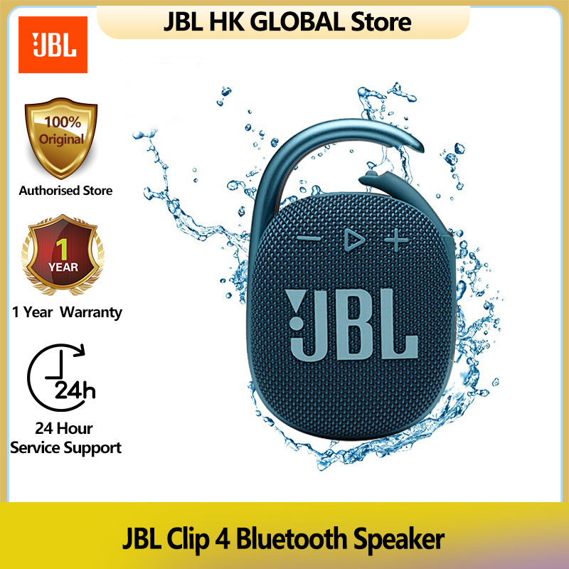 JBL 100%Original Clip 4 Wireless Mini Speaker With Bluetooth 5.1,