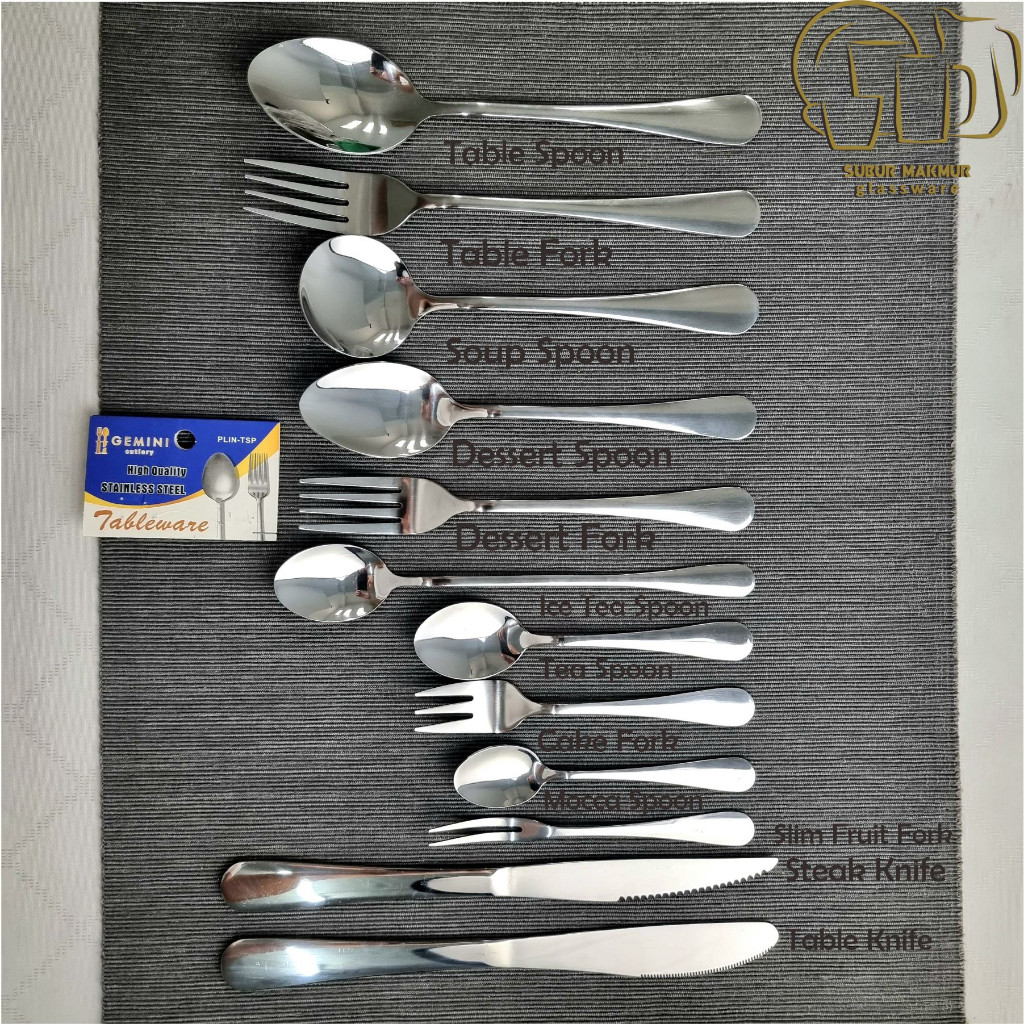 [6 pcs] Steak Tebal Hotel Stainless Steel Knife (PLIN-STK)
