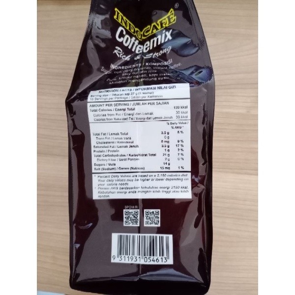 

PROMO Indocafe Coffeemix Rich & Strong 15 Sachet @ 27gr