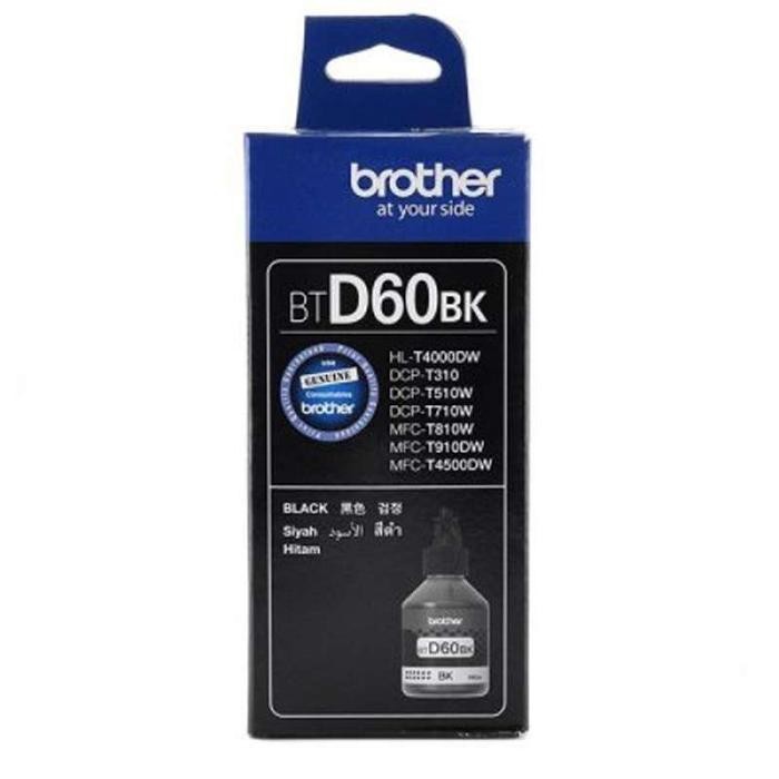 Brother Ink Bottle BT-D60BK - Tinta Printer Hitam