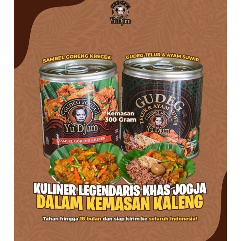 

Lovely Back - Gudeg Kaleng yu Djum 300gram