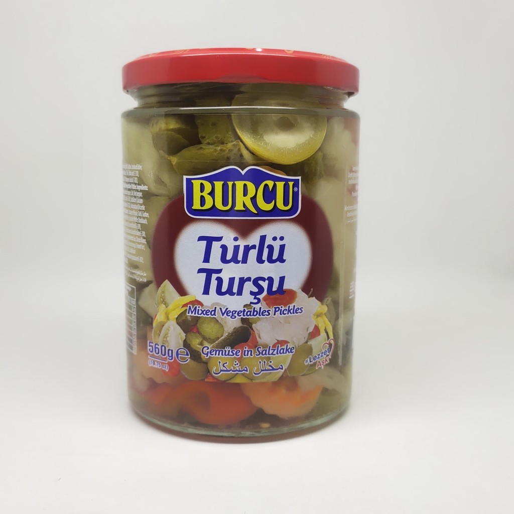 

Lovely Back - BURCU MIXED VEGETABLES PICKLES 560GR