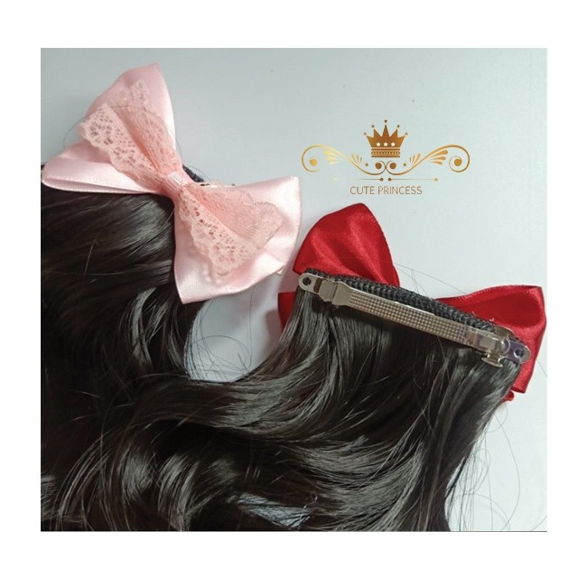 Wik Ponitail Extension untuk Anak Style Pendek - Rambut Palsu Anak Model Ekor Kuda