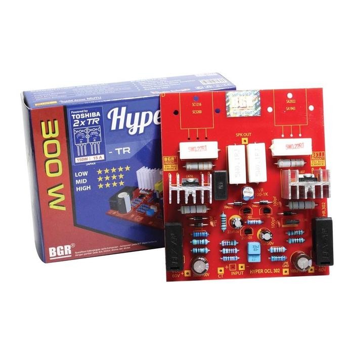Kit Amplifier Hyper Ocl 300W Tanpa Tr 300W - Tr Power Amplifier Mono