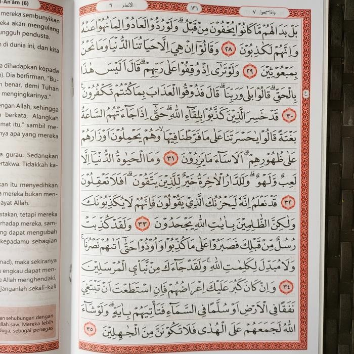 Alquran per Juz Terjemah Akbar Mujazza besar B5 Al-Quran isi 30 Juz