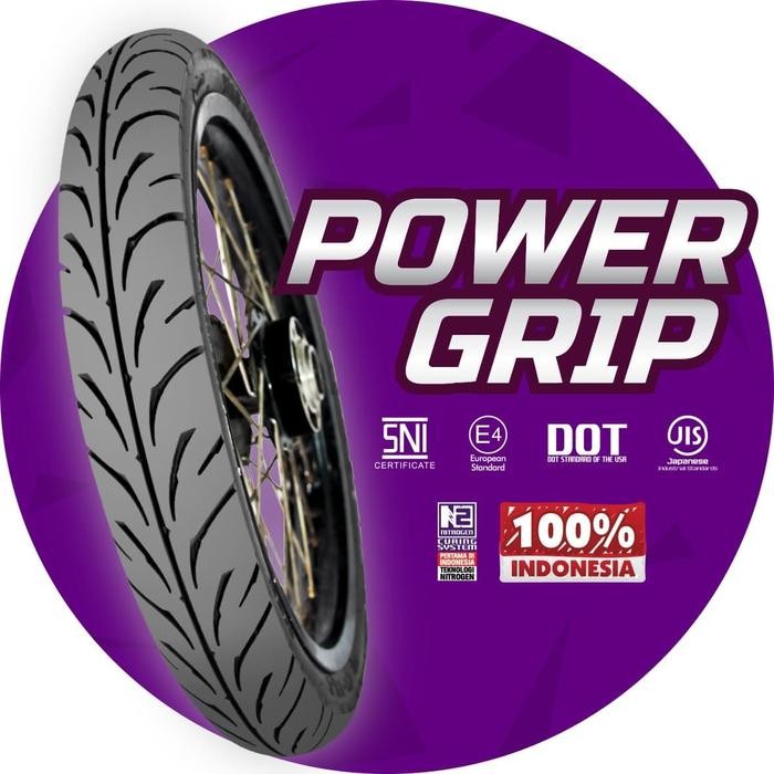 Ban Motor Mizzle 300-18 /3.00-18 Tt Ring 18 Power Grip Tanpa Ban Dalam