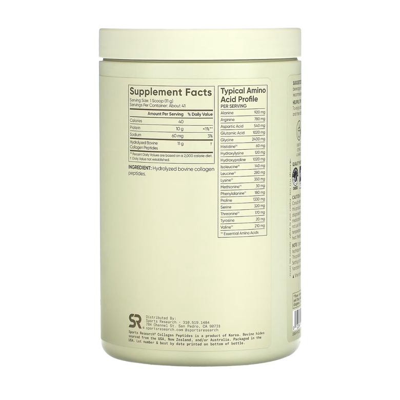 

Tjia Wu - Sports Research Collagen Peptides Unflavoured 454 G