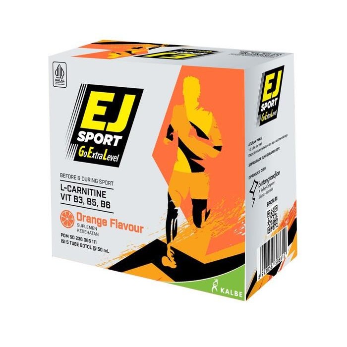 

Tjia Wu - Ej Sport Orange - Energy Gel - Isi 4 Pack