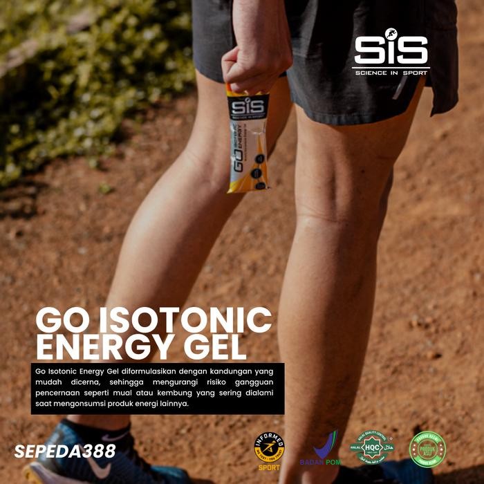 

Tjia Wu - Sis Go Isotonic 60Ml Energy Gel Bpom Sis Energy Gel Sport Suplement