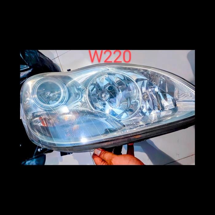headlamp mercy w220 facelift original kanan / RH