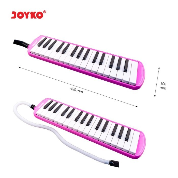 Pianika Joyko Pnc-21 Warna Pink - Pianica Tiup Hard Case Spt Yamaha