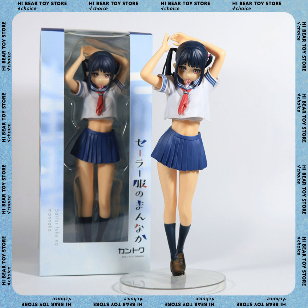 28cm In The Middle Of A Sailor Suit Kawaii Girl Anime Figures Sexy Girl Action Figure Adult Doll Pvc
