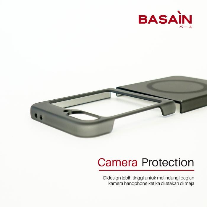 BASAIN Casing Samsung Z Flip 6 Air LITE MagSafe Case