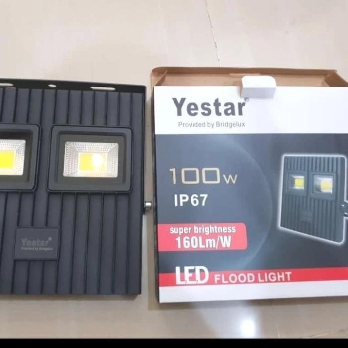 Yestar Lampu Led Sorot 100W Flood Light Led Lampu Tembak 100W
