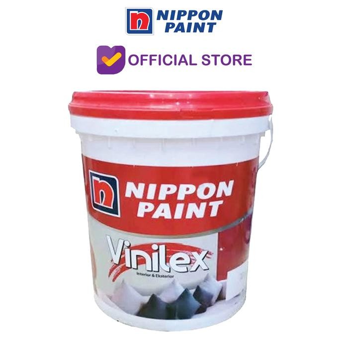 BEST SELLER CAT TEMBOK DALAM VINILEX KEMBANG PASTEL WARNA PUTIH 300 UKURAN 25KG