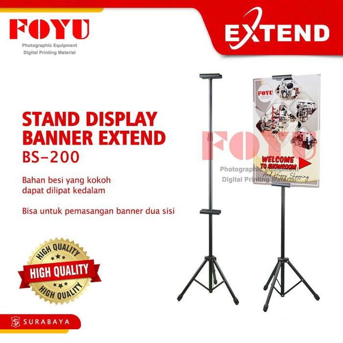 

Tripod Stand Display Banner Poster Extend Bs-200 Terlaris