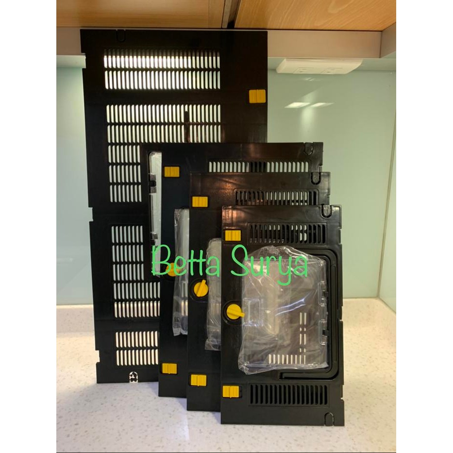 TUTUP AQUARIUM NIKITA STAR GEX UKURAN S M L DAN 60 CM MURAH LENGKAP