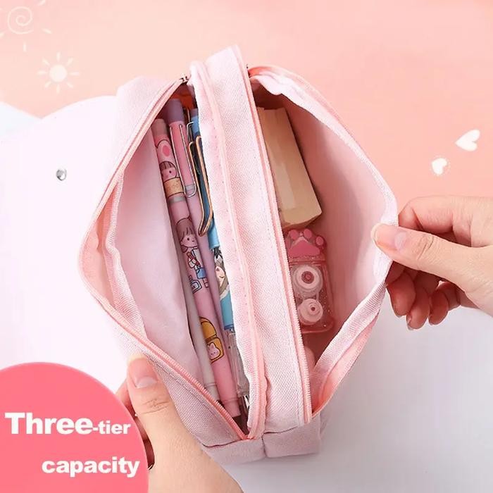 

SALE TAS PENSIL ANAK PEREMPUAN LUCU 3D KOTAK PENCIL TEMPAT MENYIMPAN PERALATAN SEKOLAH KAPASITAS